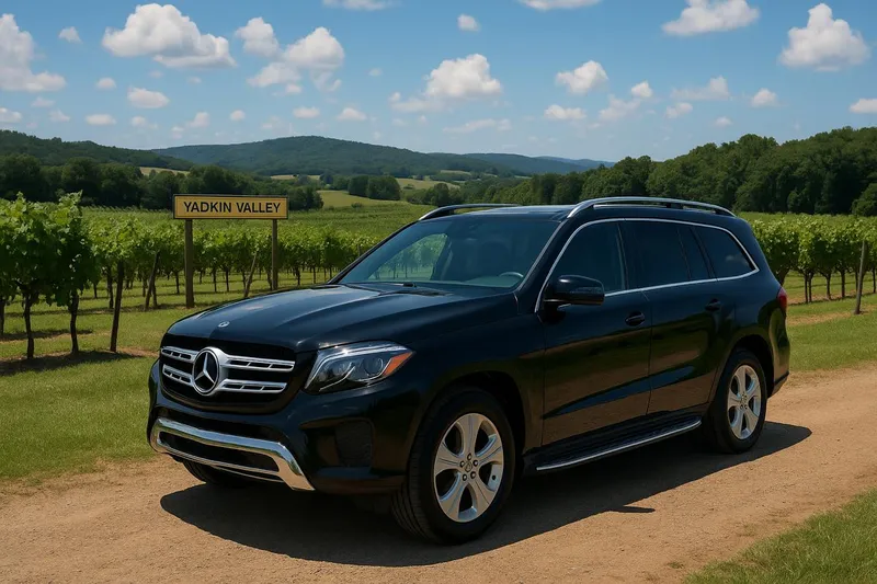Mercedes GLS 450 luxury bridal party SUV